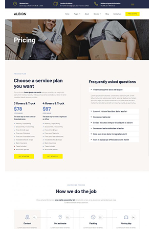 Pricing Albion